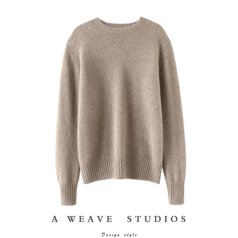 启超跳跃冬日！高端加厚羊绒衫100纯羊绒女毛衣圆领打底衫秋冬季,女装/女士精品,羊绒衫,淘宝优惠券,粉丝福利购,淘宝优惠卷