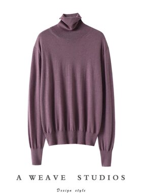 逆天推荐！GAO端精纺100%纯山羊绒衫女高领纯羊绒毛衣针织打底衫