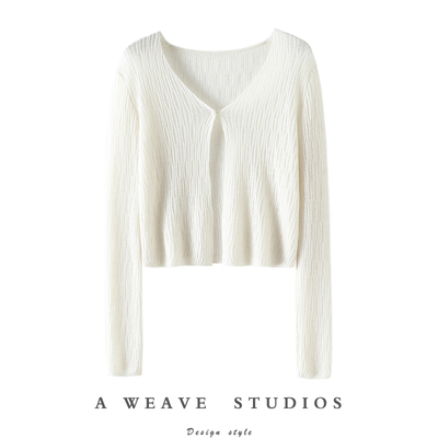 启超官方高端100%纯山羊绒衫