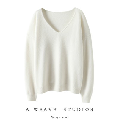 启超官方高端100%纯山羊绒衫