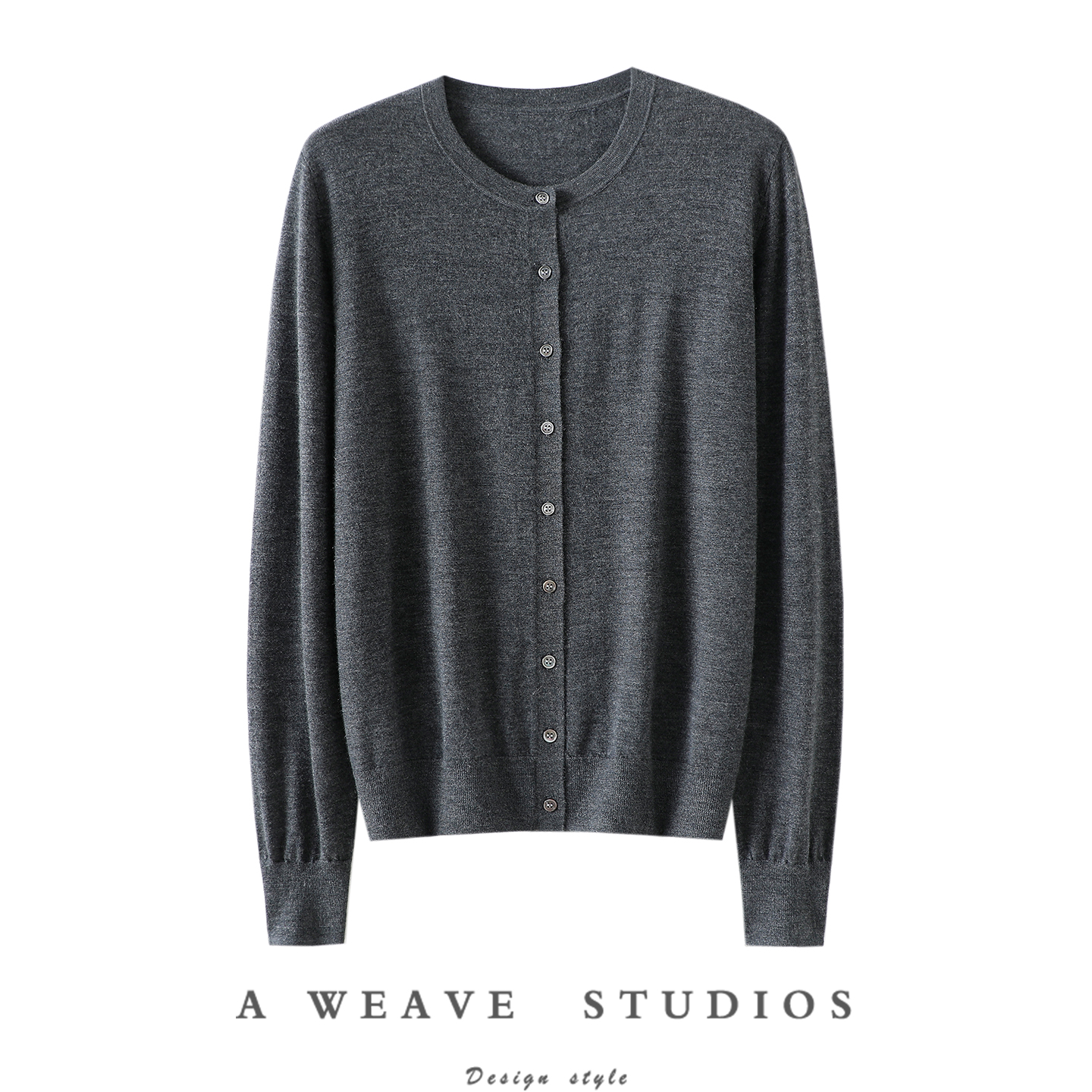 启超官方高端精纺100%纯山羊绒衫