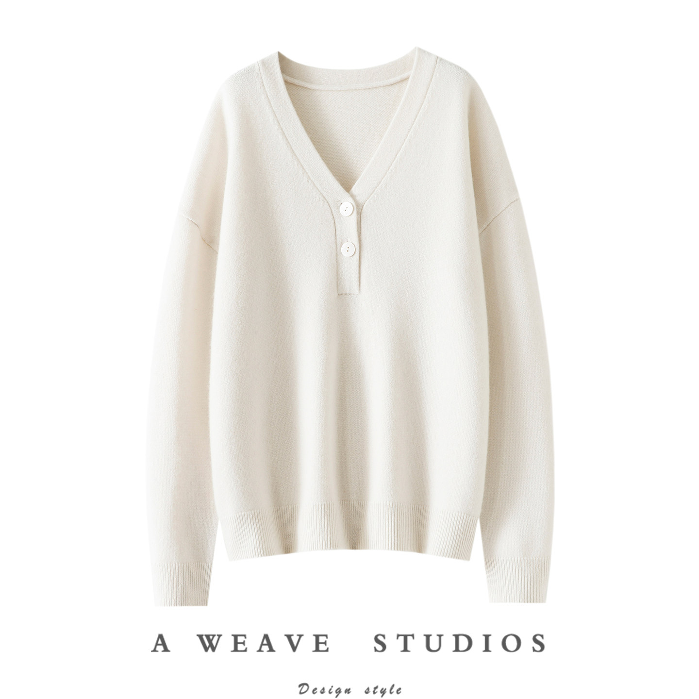 上身无法拒绝的美~加厚100%纯山羊绒衫女V领纯羊绒毛衣宽松秋冬季,女装/女士精品,羊绒衫,淘宝优惠券,粉丝福利购,淘宝优惠卷