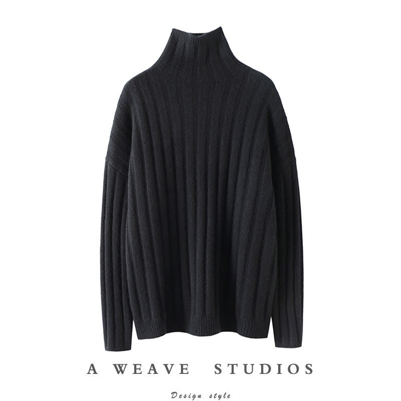 启超官方高端100%纯山羊绒衫