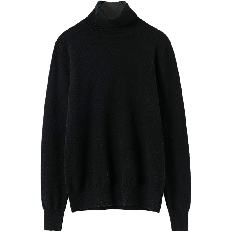 日常非常喜欢搭的款！高领羊绒衫女纯羊绒毛衣套头针织打底衫秋冬