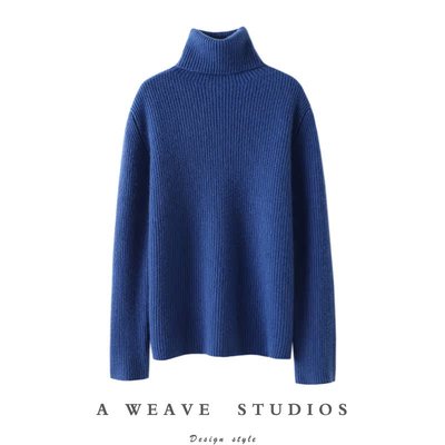 启超官方高端100%纯山羊绒衫