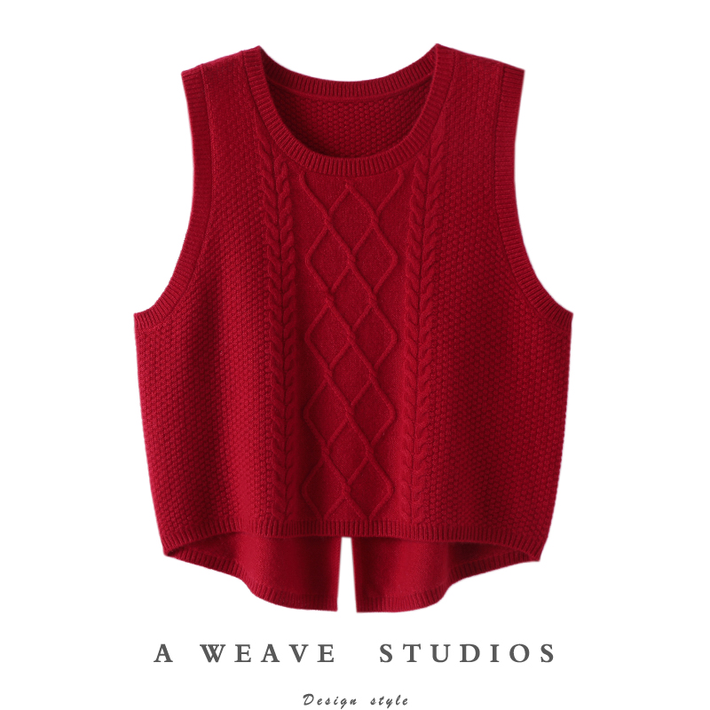 启超高端100%纯山羊绒衫