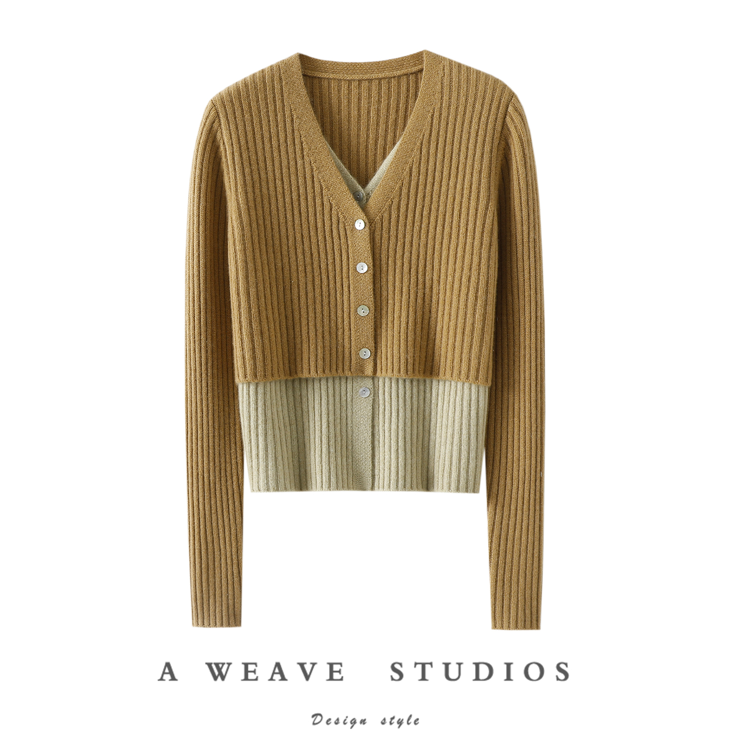 启超官方高端100%纯山羊绒衫