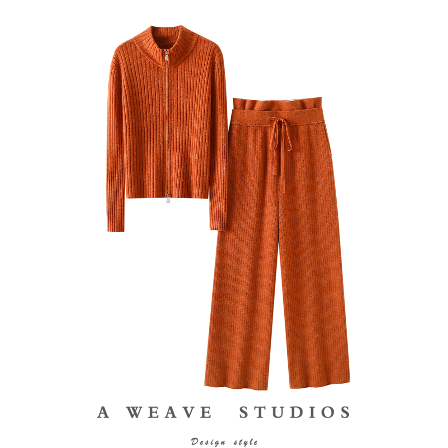 启超官方高端100%纯山羊绒衫