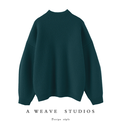 启超官方高端100%纯山羊绒衫