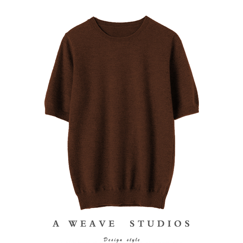 启超官方高端100%纯山羊绒衫