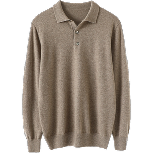 上身气质高档!多色男女款翻领山羊绒衫休闲纯羊绒毛衣针织打底衫