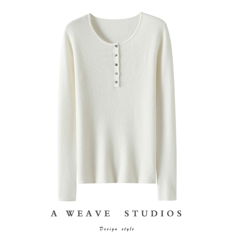 启超官方高端100%纯山羊绒衫