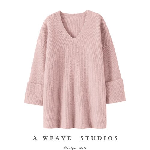 启超官方高端100%纯山羊绒衫