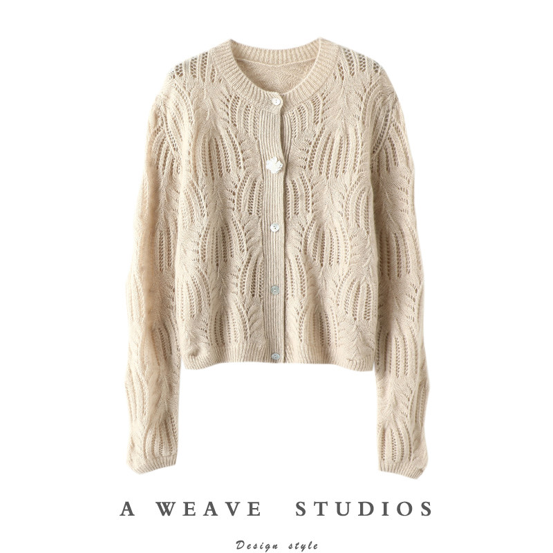 启超高端100%纯山羊绒衫