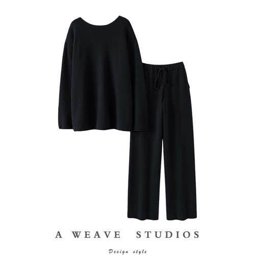 启超高端100%纯山羊绒衫