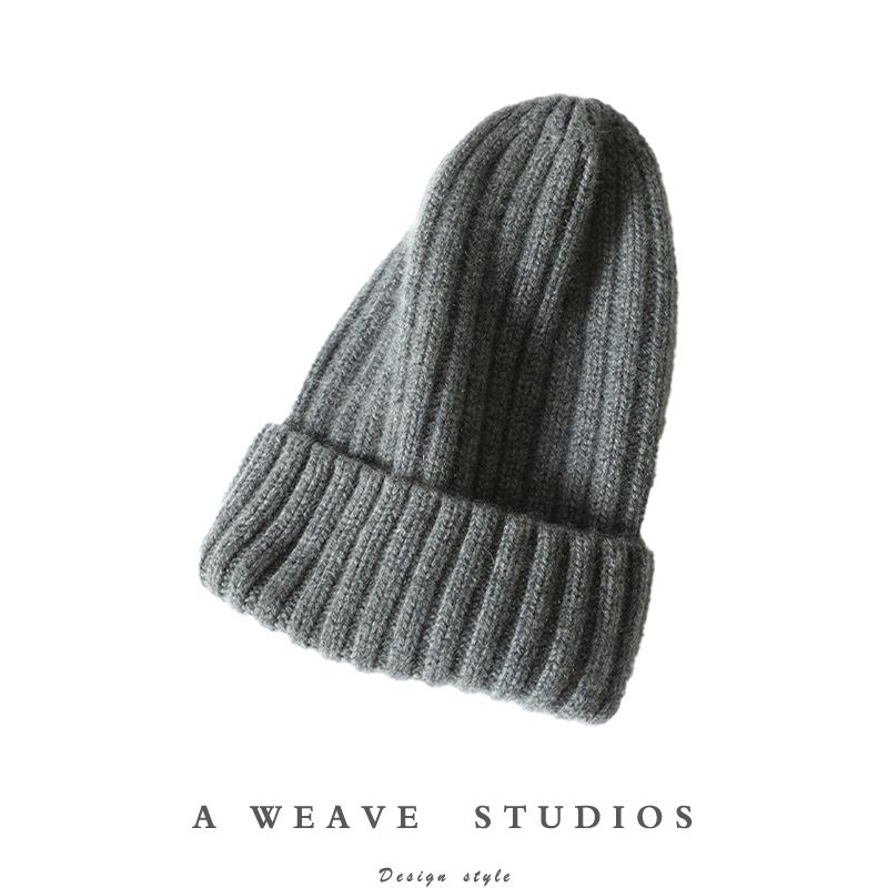 启超官方高端100%纯山羊绒帽子