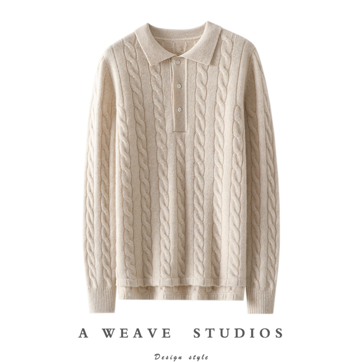 时髦精通勤路~加厚100%纯山羊绒衫女POLO领纯羊绒毛衣针织衫秋冬,女装/女士精品,羊绒衫,淘宝优惠券,粉丝福利购,淘宝优惠卷