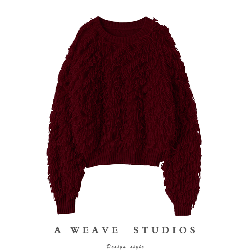 启超官方高端100%纯山羊绒衫