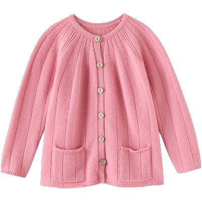 启超儿童高端100%纯山羊绒衫