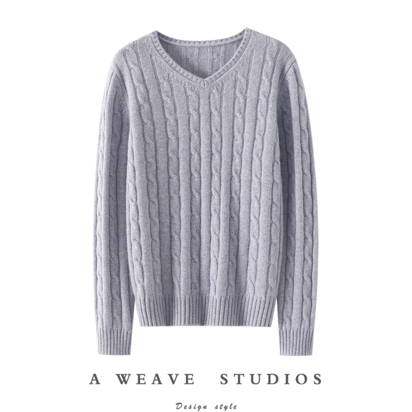 启超官方高端100%纯山羊绒衫