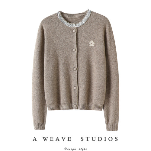 启超官方高端100%纯山羊绒衫