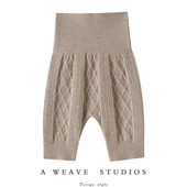 暖宫打底裤 启超巨作 保暖睡裤 秋冬季 女 100%羊绒肚围护小肚子短裤