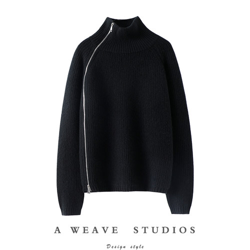 启超高端100%纯山羊绒衫