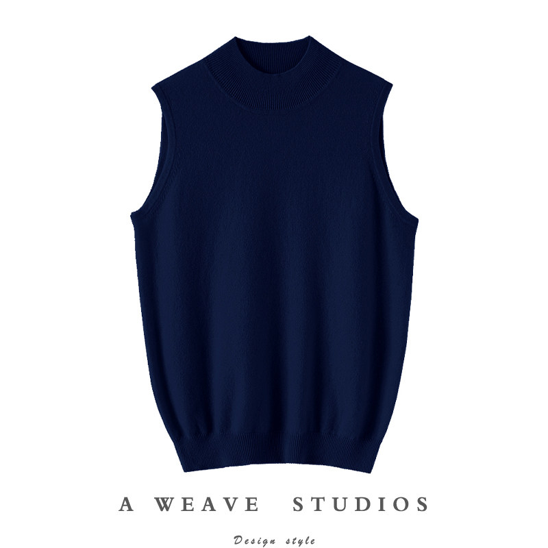 通勤无压！半高领羊绒衫100纯羊绒女毛衣背心针织打底衫秋冬内搭,女装/女士精品,羊绒衫,淘宝优惠券,粉丝福利购,淘宝优惠卷