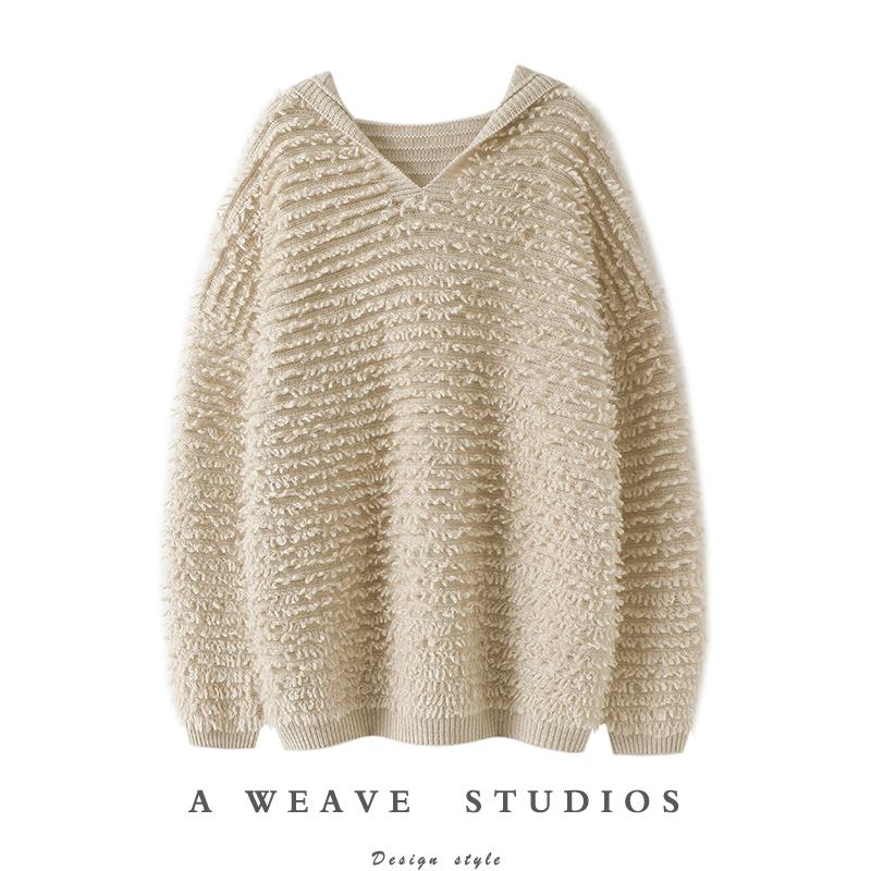 启超官方高端100%纯山羊绒衫