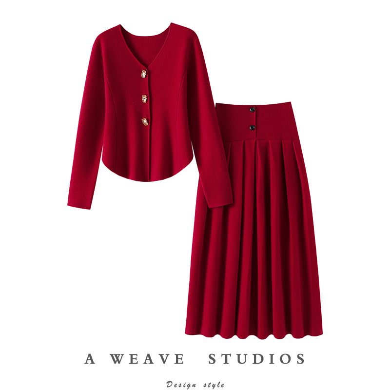 启超官方高端100%纯山羊绒衫