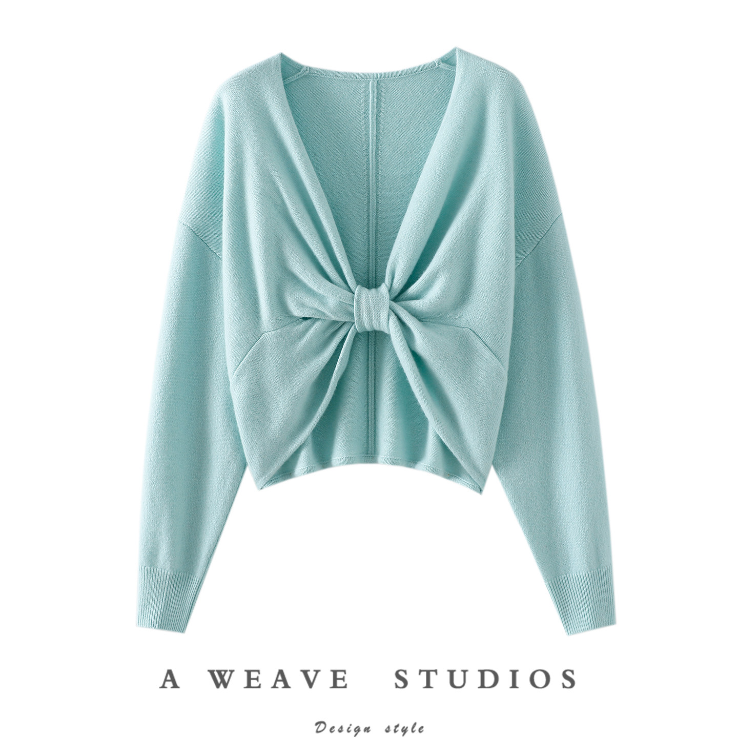 纯欲多巴胺~蝴蝶结形态100%纯山羊绒衫女纯羊绒毛衣针织罩衫秋冬,女装/女士精品,羊绒衫,淘宝优惠券,粉丝福利购,淘宝优惠卷