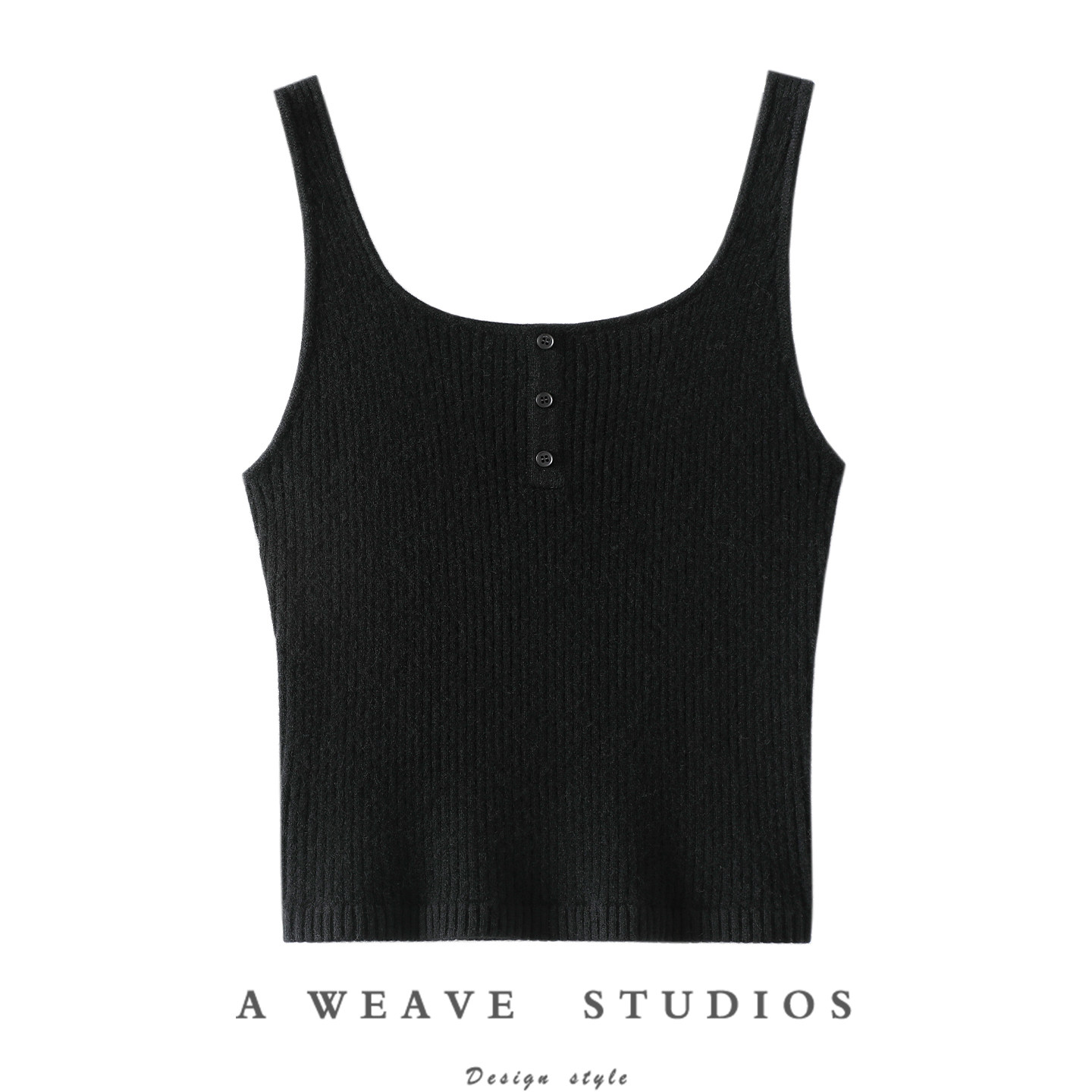 哇！炸裂版型~方领100%纯山羊绒衫女吊带背心纽扣毛衣针织打底衫,女装/女士精品,羊绒衫,淘宝优惠券,粉丝福利购,淘宝优惠卷