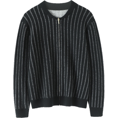 启超高端100%纯山羊绒衫