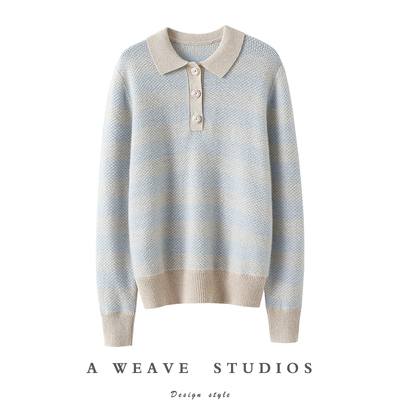 启超官方高端100%纯山羊绒衫