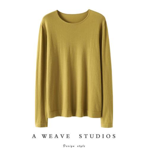 启超高端100%纯山羊绒衫