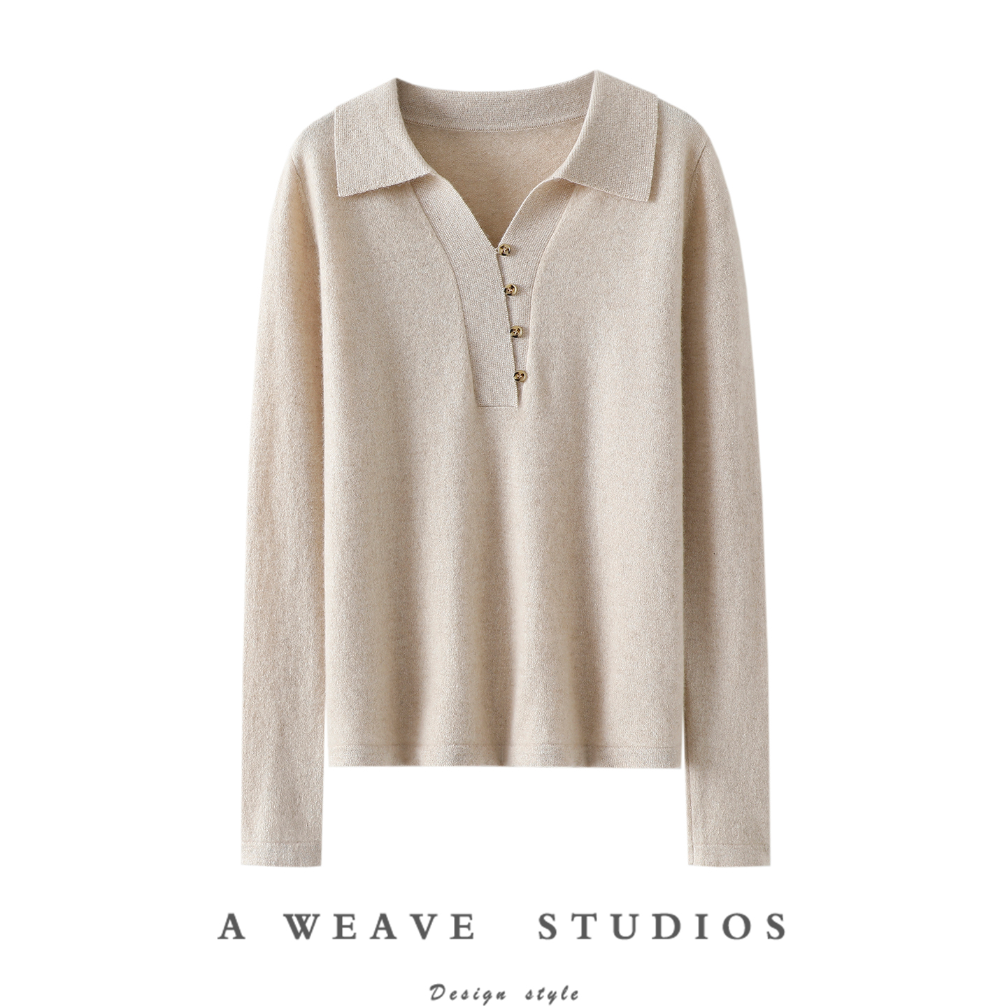 启超官方高端100%纯山羊绒衫