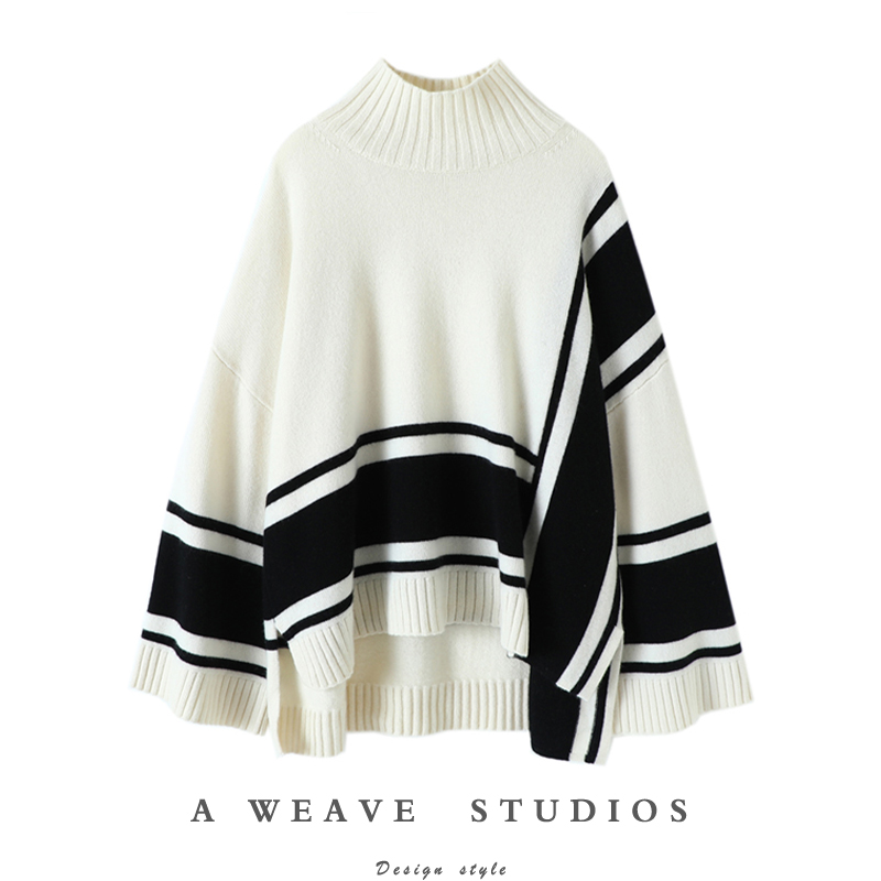 启超官方高端100%纯山羊绒衫