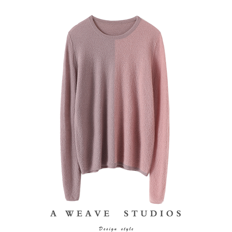 启超官方高端100%纯山羊绒衫