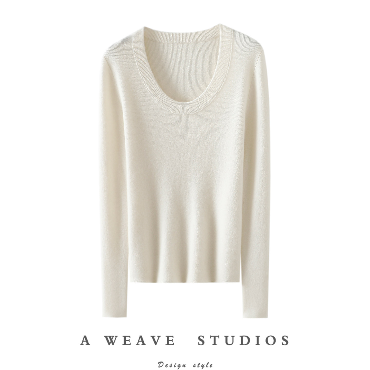 启超官方！美醉了~U领100%纯山羊绒衫女纯羊绒毛衣针织打底衫秋冬,女装/女士精品,羊绒衫,淘宝优惠券,粉丝福利购,淘宝优惠卷