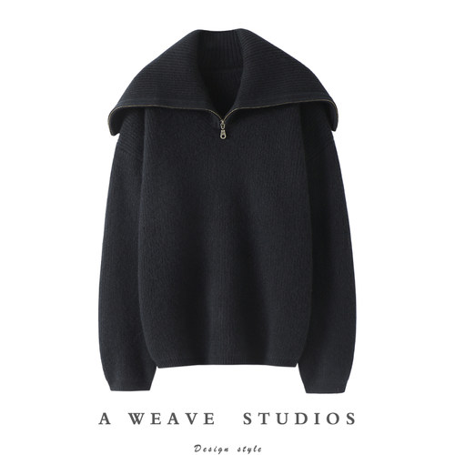 启超官方高端100%纯山羊绒衫