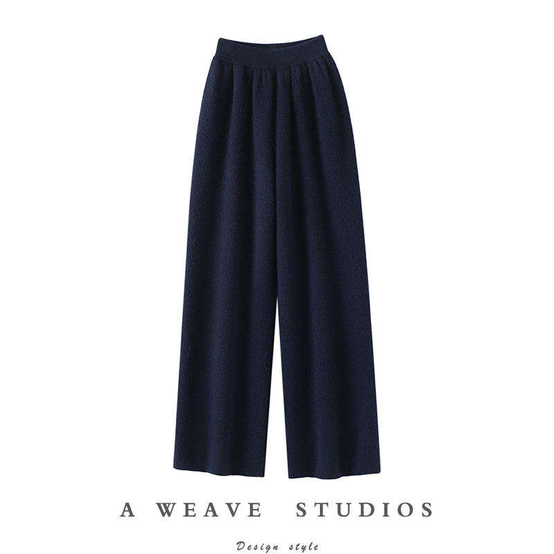 启超高端100%纯山羊绒裤