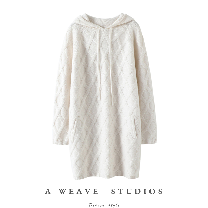 启超高端100%纯山羊绒衫