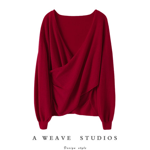 启超高端100%纯山羊绒衫