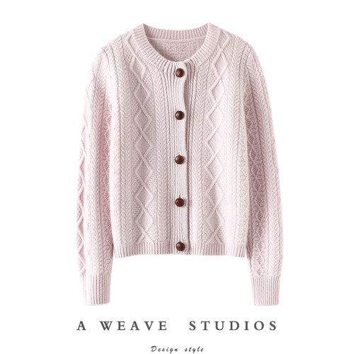 启超高端100%纯山羊绒衫