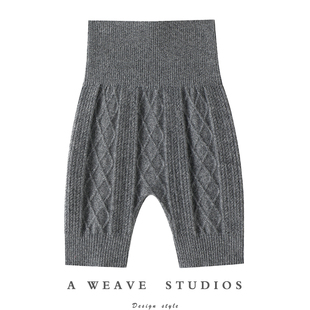 暖宫打底裤 爱不释手 保暖睡裤 秋冬季 女 100%羊绒肚围护小肚子短裤