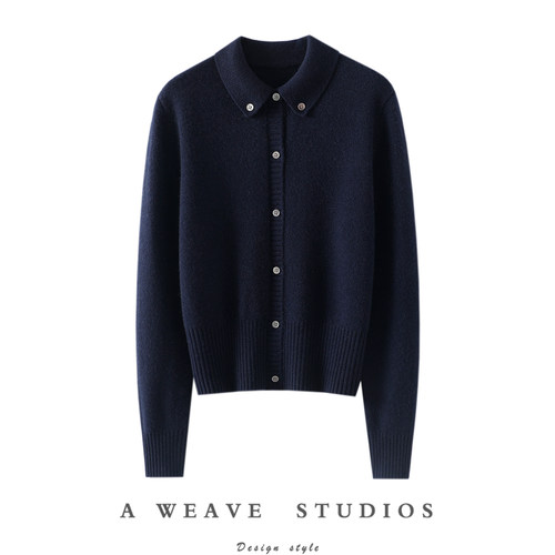 启超官方高端100%纯山羊绒衫