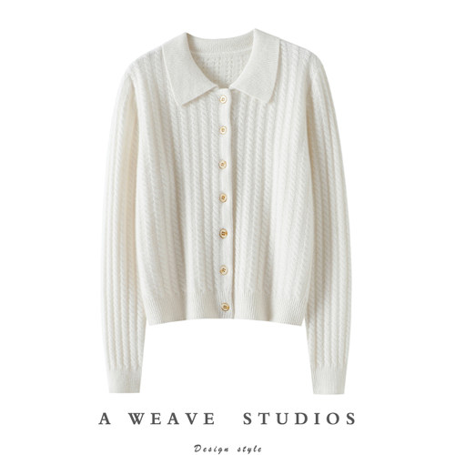 启超官方高端100%纯山羊绒衫