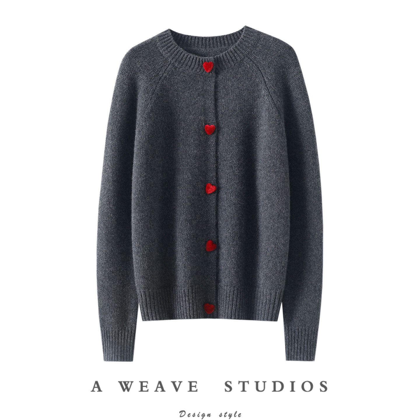 审美在线认证！爱心扣加厚100%纯山羊绒开衫女纯羊绒毛衣针织外套,女装/女士精品,羊绒衫,淘宝优惠券,粉丝福利购,淘宝优惠卷