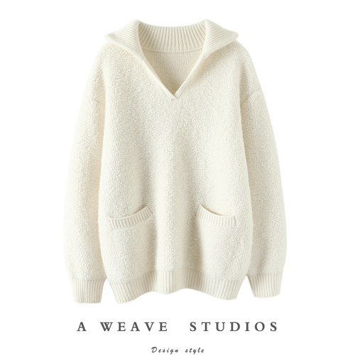 启超官方高端100%纯山羊绒衫