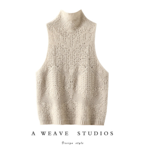 启超高端100%纯山羊绒衫